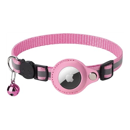 Croci Halsband Kat Met Tag Houder Roze