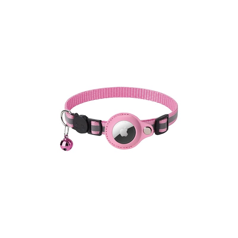 Croci Halsband Kat Met Tag Houder Roze
