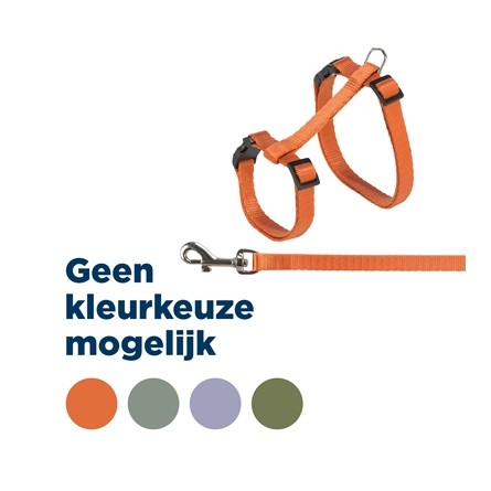 Trixie Kattentuig Met Riem Assorti