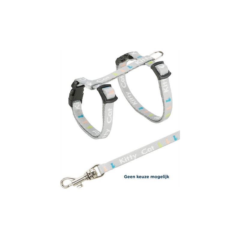 Trixie Kittentuig Junior Met Riem Kitty Cat Assorti