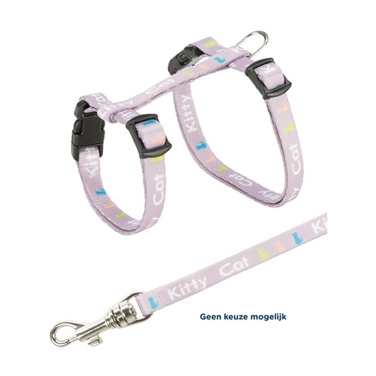 Trixie Kittentuig Junior Met Riem Kitty Cat Assorti