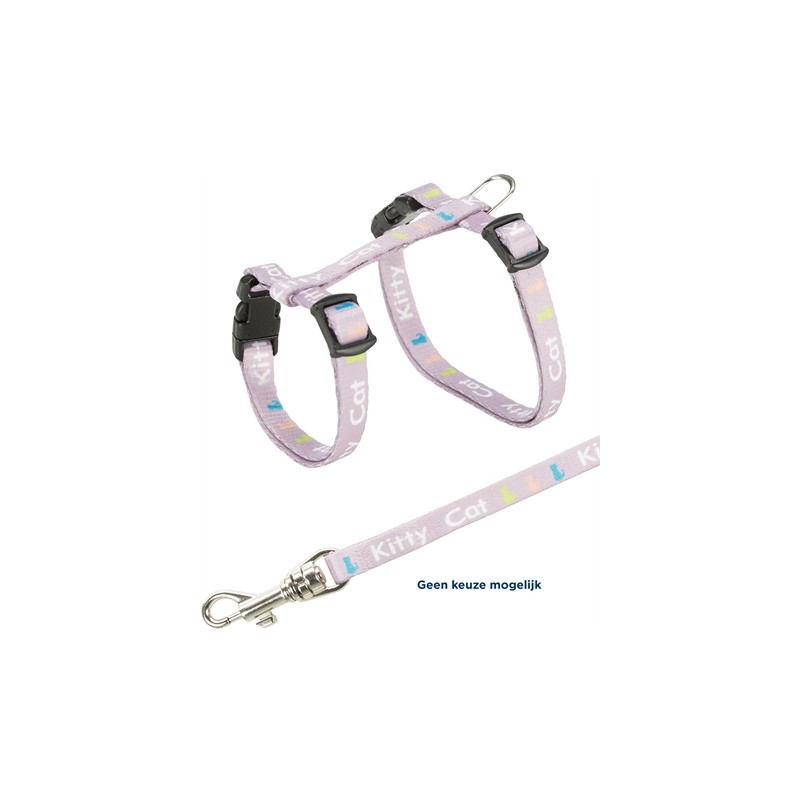Trixie Kittentuig Junior Met Riem Kitty Cat Assorti
