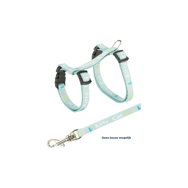 Trixie Kittentuig Junior Met Riem Kitty Cat Assorti