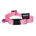 Martin Kattenhalsband Nylon Uni Roze