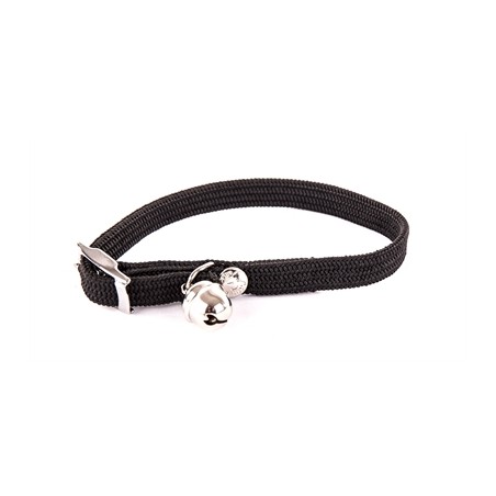 Martin Halsband Kat Elastisch Nylon Zwart