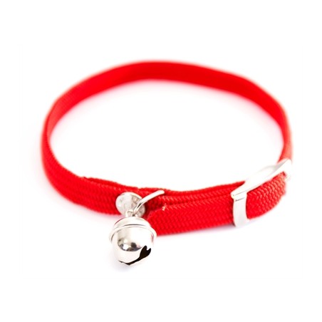 Martin Halsband Kat Elastisch Nylon Rood