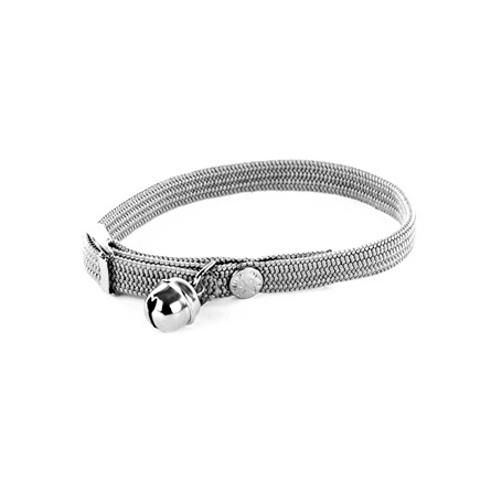 Martin Halsband Kat Elastisch Nylon Grijs