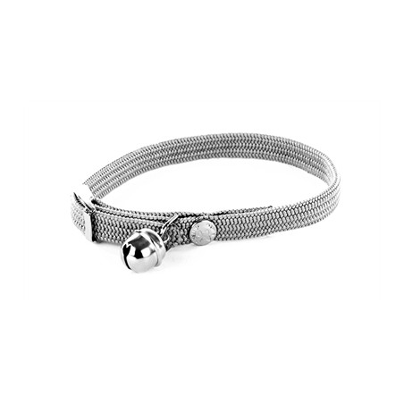 Martin Halsband Kat Elastisch Nylon Grijs