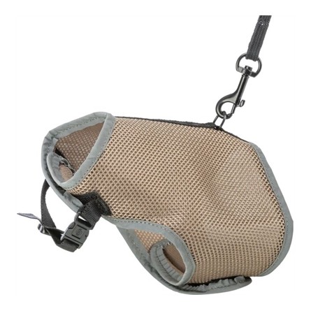 Trixie Softtuig Kat Met Riem Taupe