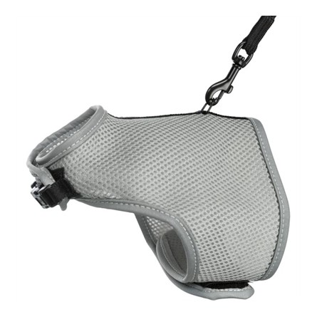 Trixie Softtuig Kat Met Riem Grijs