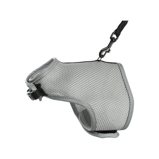 Trixie Softtuig Kat Met Riem Grijs