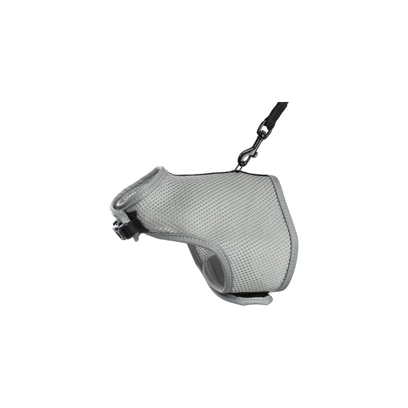 Trixie Softtuig Kat Met Riem Grijs