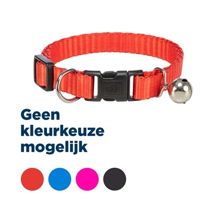 Trixie Halsband Kat Nylon Assorti