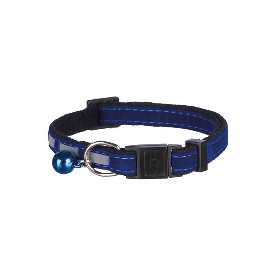 Trixie Halsband Kat Safer Life Fluweel Reflecterend Assorti