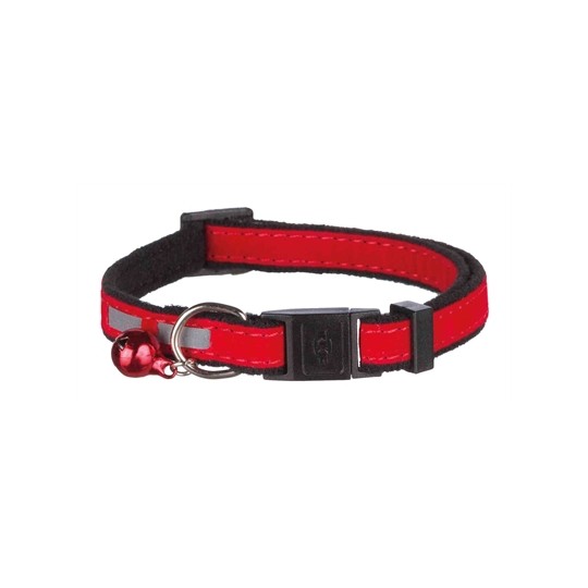 Trixie Halsband Kat Safer Life Fluweel Reflecterend Assorti