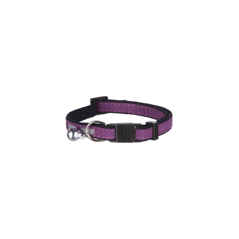 Trixie Halsband Kat Safer Life Fluweel Reflecterend Assorti
