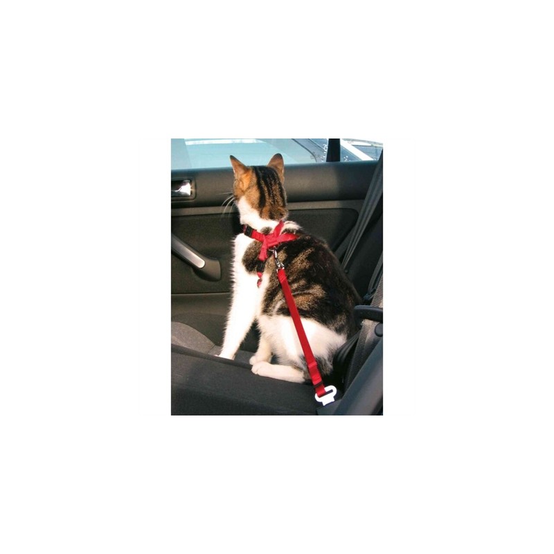 Trixie Kattentuig Voor In De Auto Rood