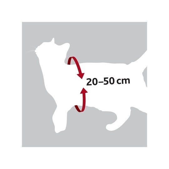 Trixie Kattentuig Voor In De Auto Rood