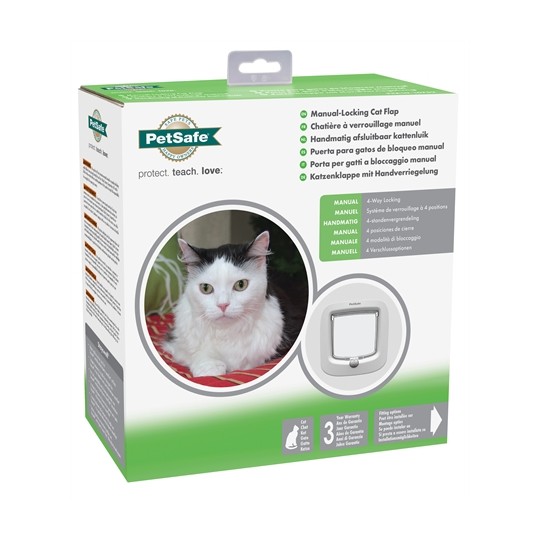 Petsafe Kattenluik Tot 7 Kg Handmatig Wit