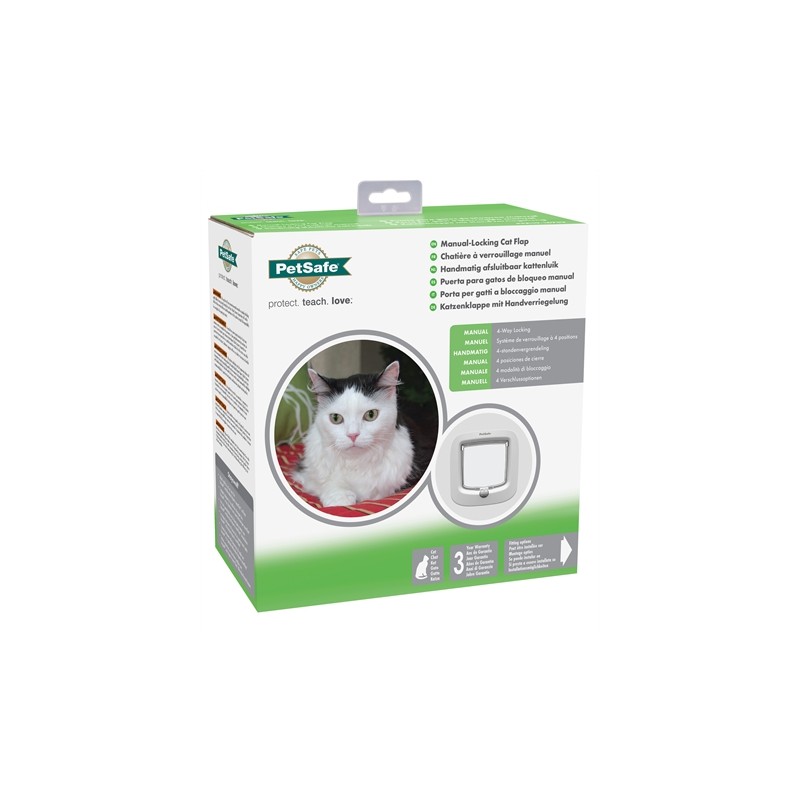 Petsafe Kattenluik Tot 7 Kg Handmatig Wit