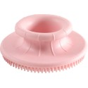 Zolux Anah Borstel Rond Rubber Roze