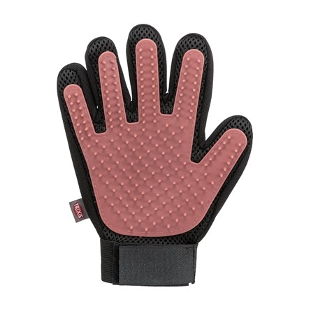 Trixie Vachtverzorgingshandschoen Mesh-Materiaal / Tpr Roze / Zwart