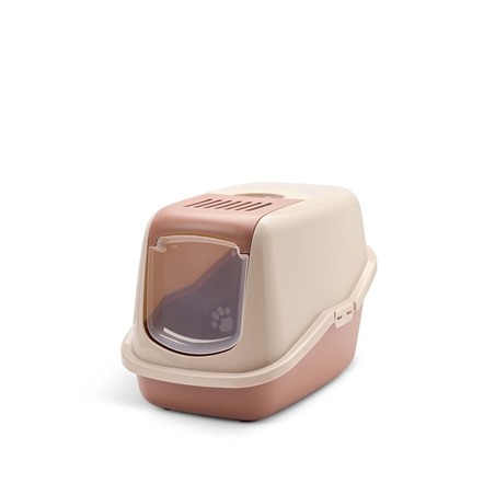 Savic Kattenbak Nestor Champagne Roze / Terracotta