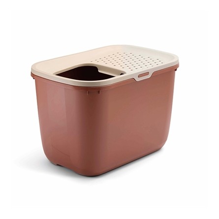 Savic Kattenbak Hop In Champagne Roze / Terracotta