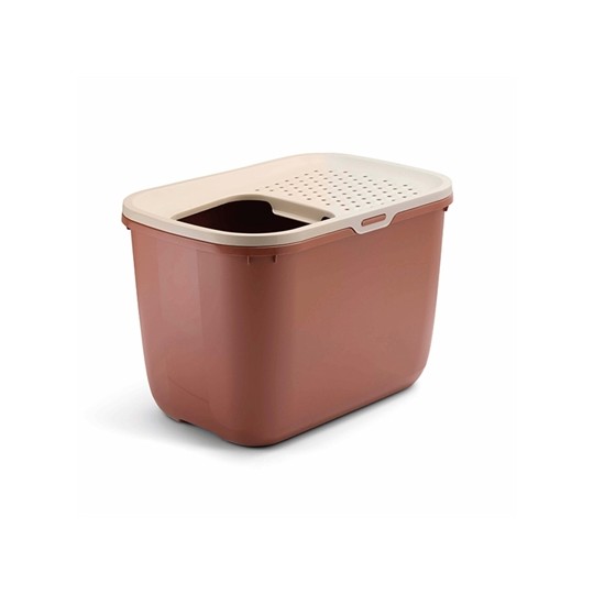 Savic Kattenbak Hop In Champagne Roze / Terracotta