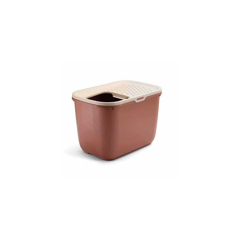Savic Kattenbak Hop In Champagne Roze / Terracotta