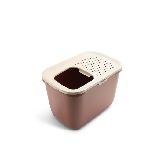 Savic Kattenbak Hop In Champagne Roze / Terracotta