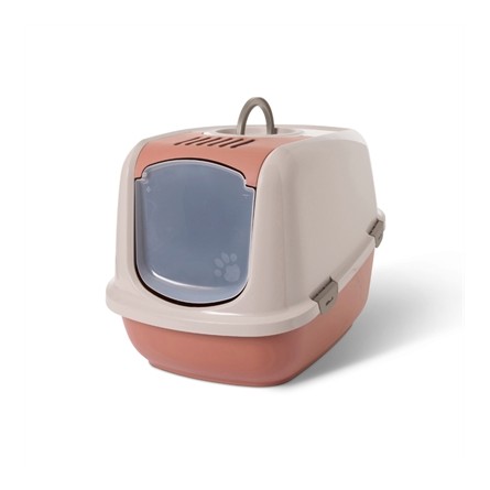 Savic Kattenbak Nestor Jumbo Champagne Roze / Terracotta