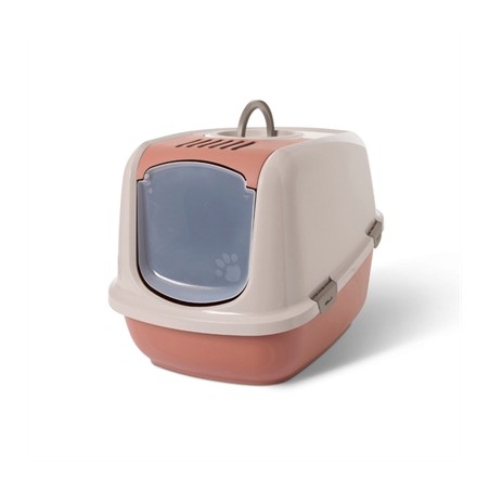 Savic Kattenbak Nestor Jumbo Champagne Roze / Terracotta