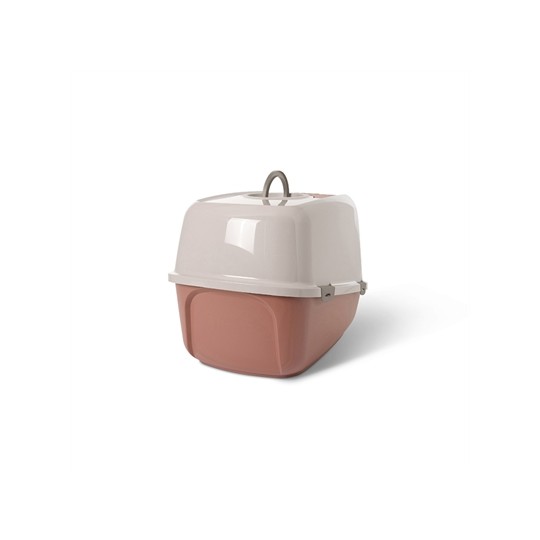 Savic Kattenbak Nestor Jumbo Champagne Roze / Terracotta
