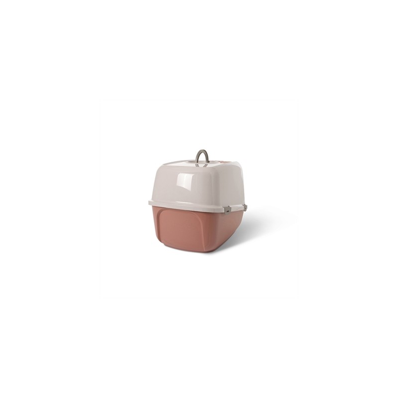 Savic Kattenbak Nestor Jumbo Champagne Roze / Terracotta