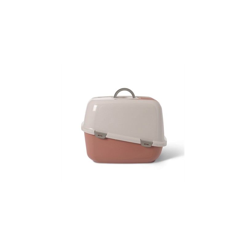 Savic Kattenbak Nestor Jumbo Champagne Roze / Terracotta