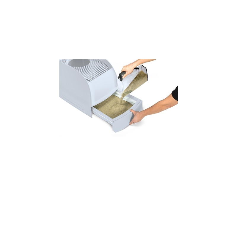 Imac Kattenbak Frida Met Lade Groen