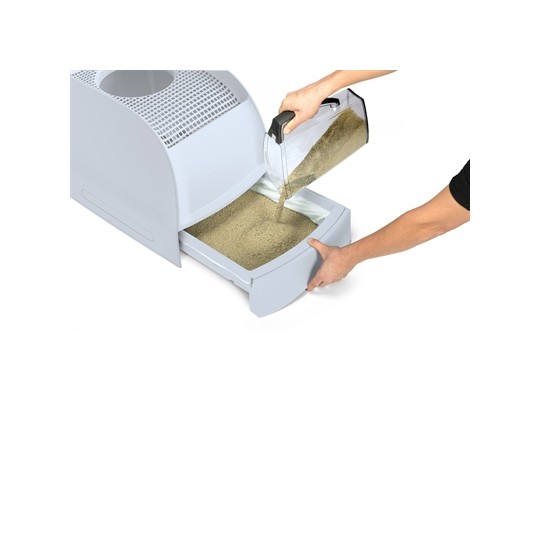 Imac Kattenbak Frida Met Lade Blauw