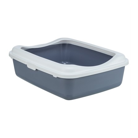 Trixie Kattenbak Classic Met Rand Paars / Wit