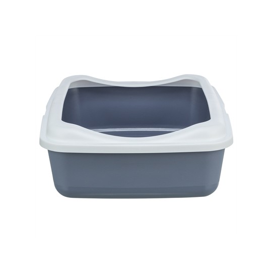 Trixie Kattenbak Classic Met Rand Paars / Wit