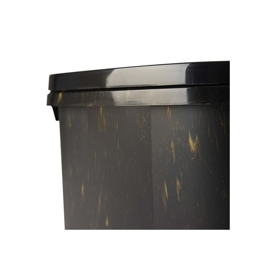 Savic Kattenbak Hop In Marble Zwart / Goud