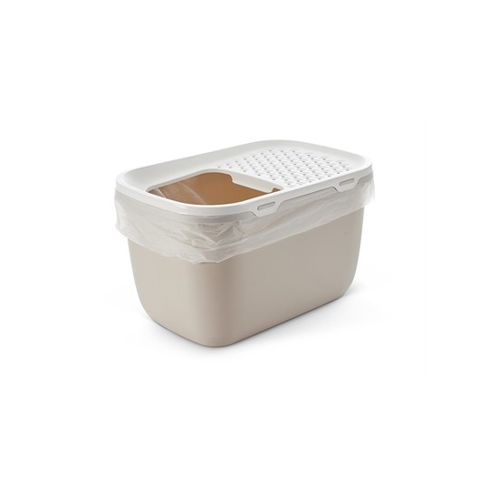 Savic Kattenbak Hop In Giant Wit / Mokka