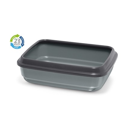 Imac Kattenbak Jerry 2Nd Life Gerecycled Lichtgrijs / Antraciet