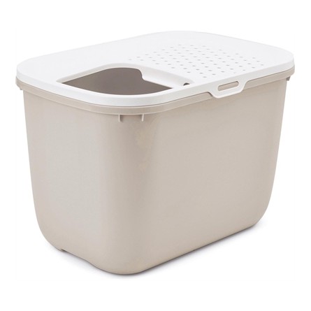 Savic Kattenbak Hop In Wit / Mokka