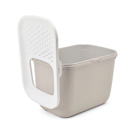 Savic Kattenbak Hop In Wit / Mokka