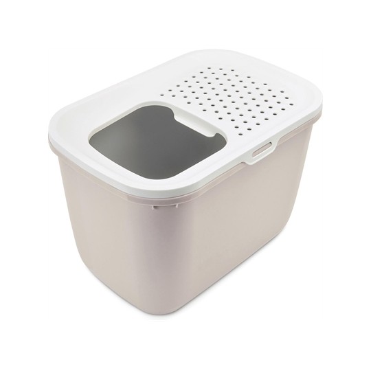 Savic Kattenbak Hop In Wit / Mokka