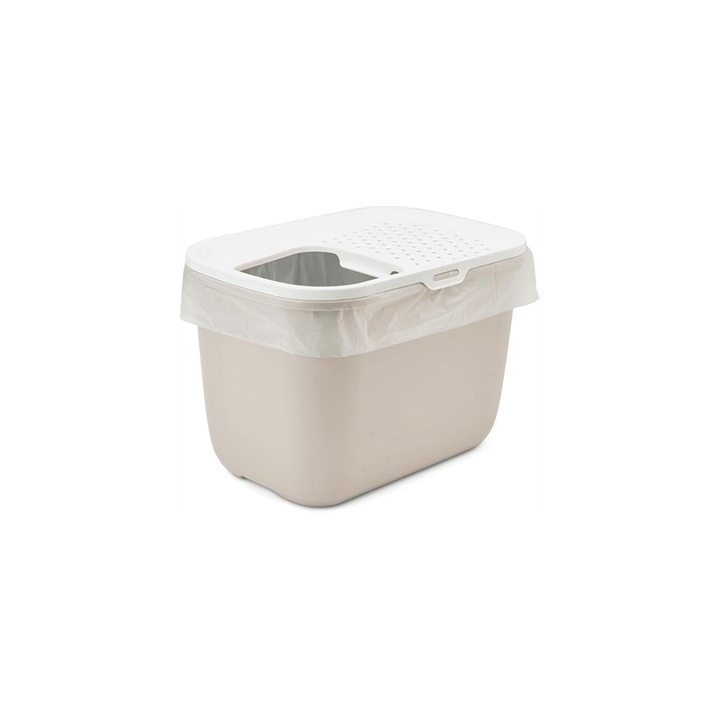 Savic Kattenbak Hop In Wit / Mokka