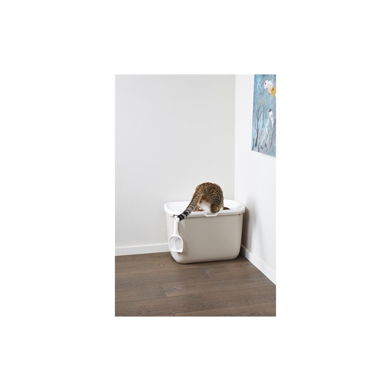 Savic Kattenbak Hop In Wit / Mokka