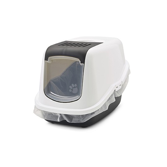 Savic Kattenbak Nestor Wit / Zwart