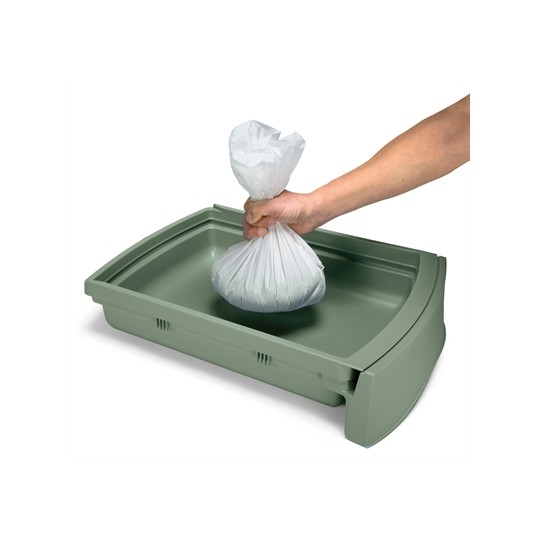 Imac Kattenbak Zuma 2Nd Life Met Schuiflade Groen